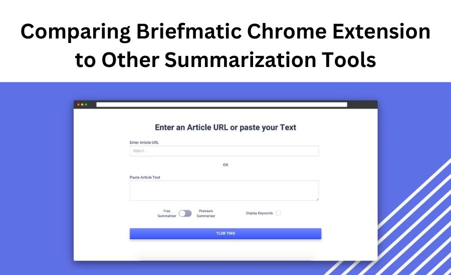 briefmatic chrome extension