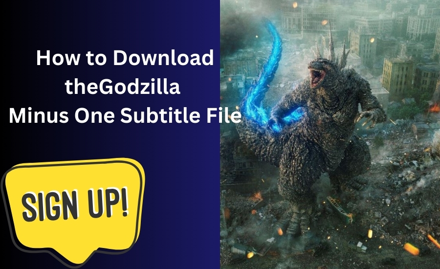 godzilla minus one subtitle file