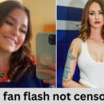 oilers fan flash not censored