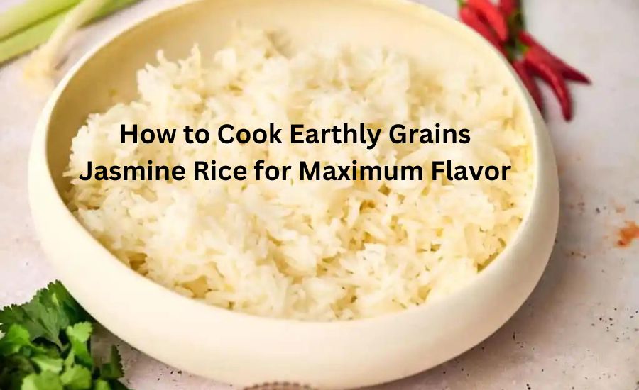 cooked jasmine rice by earthly grains calories