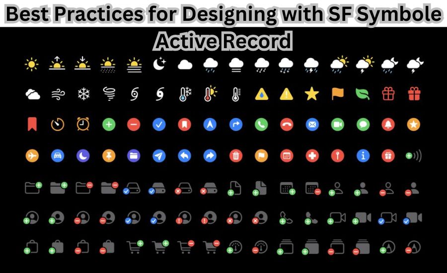 sf symbole active record