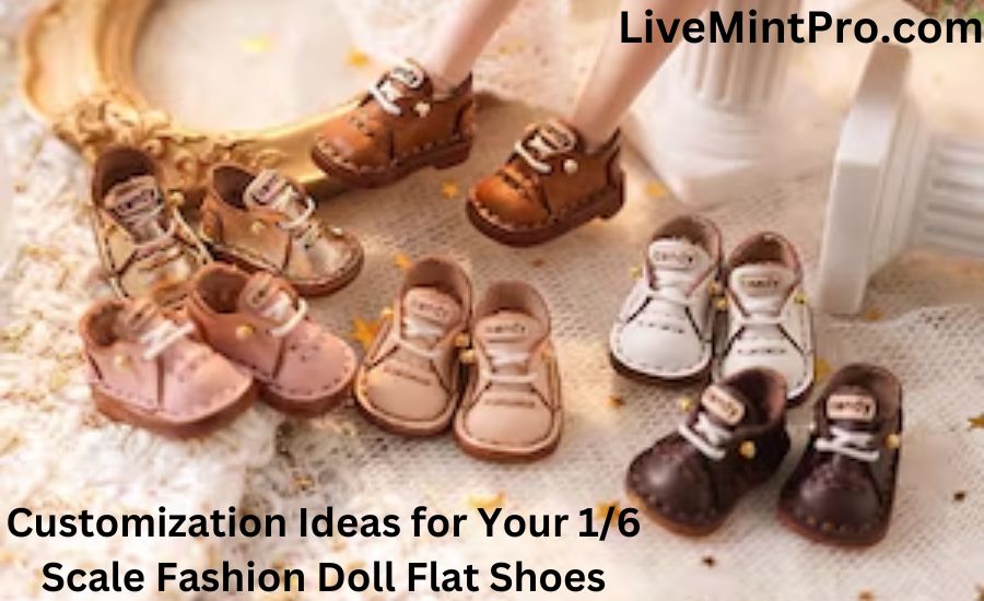 1/6 scale fashion doll flat shoes