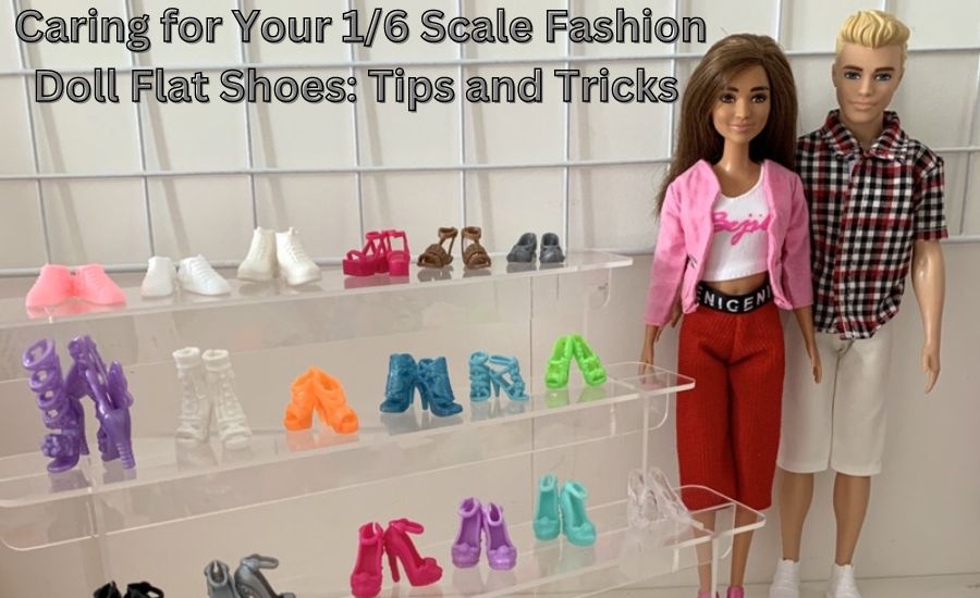 1/6 scale fashion doll flat shoes