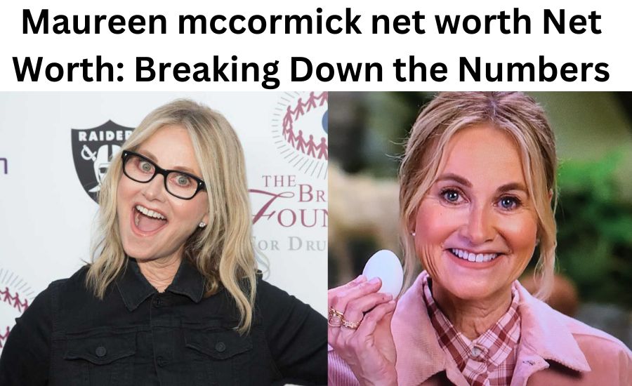 maureen mccormick net worth