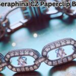 Seraphina CZ Paperclip Bracelet